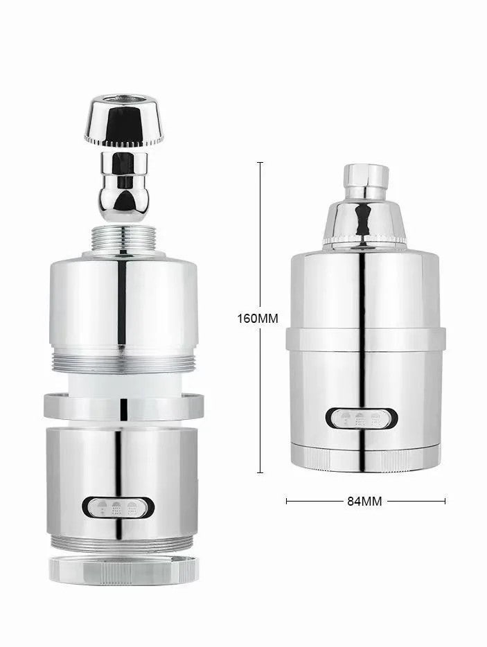 Bluejw High Pressure Shower Head Filter - 15/20 Stage with Vitamin C - Hard Water Softener for Dry Itchy Skin, Dandruff Reduction - Universal Showerhead Filters - Image 2